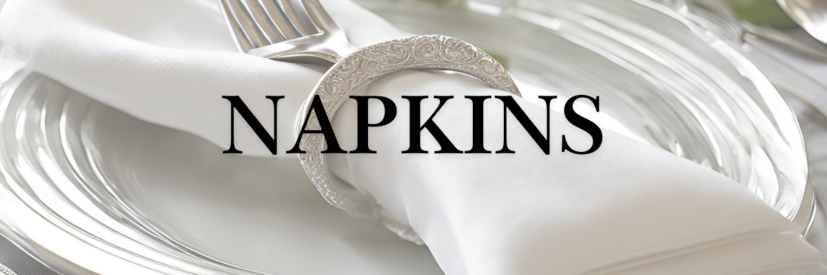 Explore our collection of napkins for every occasion. From elegant cloth napkins to stylish paper options, find the perfect napkins to complement your dining experience. Shop now for high-quality, versatile napkins that enhance any setting.