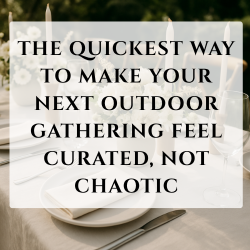Chic Casual Outdoor Dinner Party Themes for a Stylish Gathering