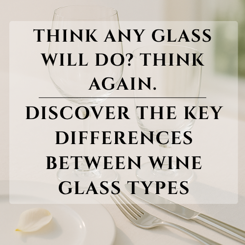 What Are the Key Differences Between Wine Glass Types?