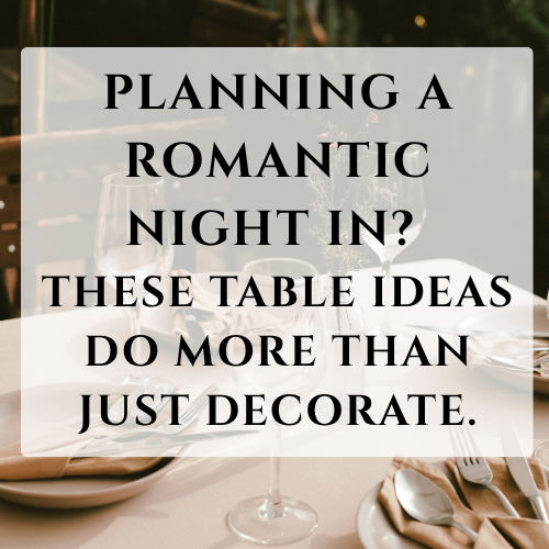 Impressive Romantic Valentine's Day Table Ideas for Couples