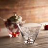 Lucy Stemless Martini Glasses, Set of 2