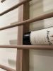 Unique Vertical Oak Wine Rack