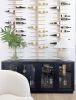 Unique Vertical Oak Wine Rack