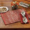 ASHFIELD YARN PLACEMAT RED