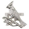CARDINAL NAPKIN RING SILVER FINISH