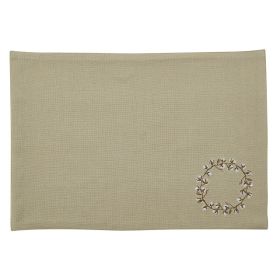 COTTON WREATH PLACEMAT