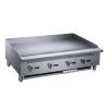 48" Griddler (24" Depth)  4-Burner Commercial  Griddle in Stainless Steel with 4 legs