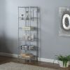 6-Layer Carbon Steel Storage Rack: Stylish & Space-Saving