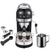 20 Bar Espresso Machine , 1350W High Performance, 1.4 detachable transparent water tank, Thermo block beating system,With safety valve