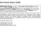 Pa's French Onion