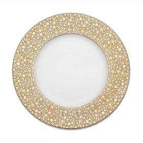 Ellington Shimmer Gold & Platinum Dinner Plate