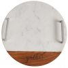 Farmhouse Wood/Marble Charcuterie Board