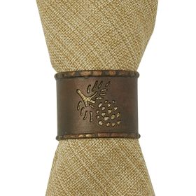 FULTON PINECONE CUFF NAPKIN RING
