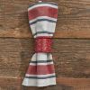 GRANITE ENAMELWARE NAPKIN RING - RED