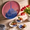 Horseshoe Crab Large Round Birchwood Tray