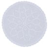 KADIA ROUND LACE PLACEMAT - WHITE