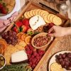Longboard 36” Acacia Cheese Platter with Metal Handles