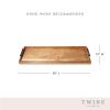 Longboard 36” Acacia Cheese Platter with Metal Handles