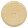 Nasturtiums Large Round Birchwood Tray