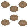 OVAL JUTE BRAIDED PLACEMAT