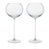 Quinn Red Wine Glasses, Set of 2 - Clear