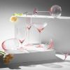 Quinn White Wine Glasses, Set of 2 - Rose