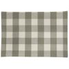 WICKLOW CHECK BACKED PLACEMAT - DOVE