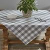 WICKLOW CHECK TABLECLOTH - DOVE