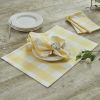 WICKLOW PLACEMAT BACKED - YELLOW