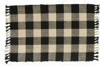 WICKLOW YARN PLACEMAT - BLACK