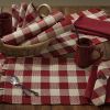 WICKLOW YARN PLACEMAT - GARNET