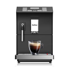 Dafino-205 Fully Automatic Espresso Coffee Maker w/ Milk Frother;  Black (Item Color: Black)