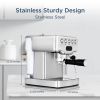 20 Bar Espresso Machine with Milk Frother for Home Brewing